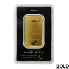 1 oz Sunshine Mint Mercury Gold Bar