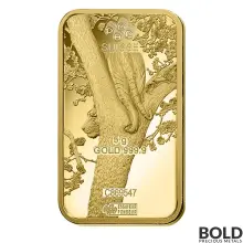 2022 PAMP 5 gram Lunar Tiger Gold Bar