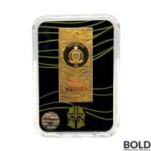 2023 1 oz Niue Star Wars Beskar Gold Gilt Armorer Edition Silver Bar