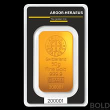 Gold Argor-Heraeus - 50 Gram