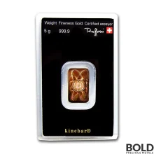 Gold Argor-Heraeus KineBar - 5 Gram