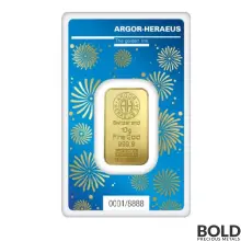 2023 Argor-Heraeus 10 Gram Gold Lunar Year of the Rabbit Bar (In Assay)