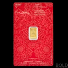 Royal Mint Henna Britannia Gold Bar - 1 Gram