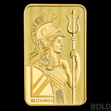 Royal Mint Henna Britannia Gold Bar - 5 Gram
