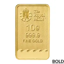Gold 10 Gram Royal Mint Britannia Bar