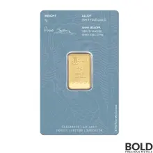 Gold 5 Gram Royal Mint Britannia Bar