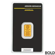 Gold Argor-Heraeus - 2.5 Gram