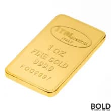 Gold 1 oz Italpreziosi Bar