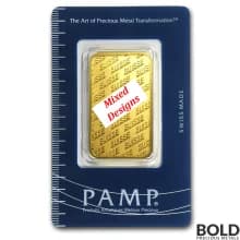Gold Bar Pamp *Mixed Designs* - 1 oz