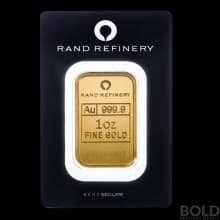 Gold Bar Rand Refinery Elephant - 1 oz