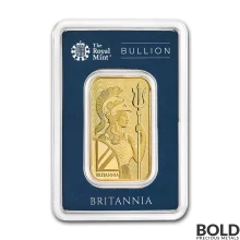 Gold 1 oz Britannia Bar
