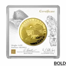 2024 1/4 oz Armenia Noah's Ark Gold Coin (BU)