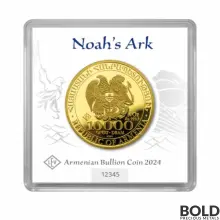 2024 1/4 oz Armenia Noah's Ark Gold Coin (BU)