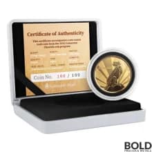 2022 Gold 1 oz Cameroon Cheetah BU
