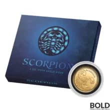 2022 Gold 1 oz Chad Scorpion Proof Coin