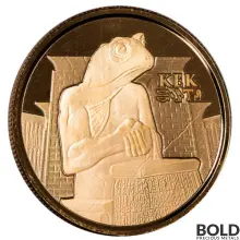 2022 Gold 1 oz Chad KEK Proof