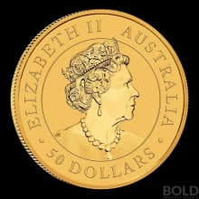 2022 Australian Perth Kangaroo 1/4 oz Gold BU