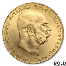 Gold Austria 100 Coronas