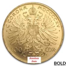 Gold Austria 100 Coronas