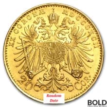 Gold Austria 20 Corona