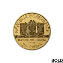 2021 Gold Austria Philharmonic - 1/4 oz