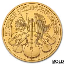 Gold Austrian Philharmonic *Random Date* - 1 oz