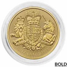 2023 Gold 1 oz British Royal Arms BU Coin
