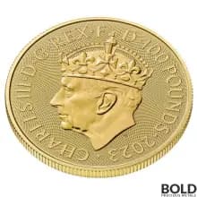 2023 Gold 1 oz Royal Mint Britannia Coronation BU