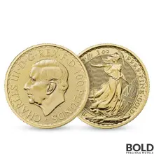 2023 Gold Royal Mint Britannia 1 oz BU - King