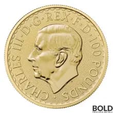 2023 Gold Royal Mint Britannia 1 oz BU - King