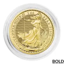 2023 Gold Royal Mint Britannia 1 oz BU - King