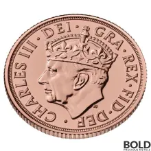 2023 Gold World English King Coronation Sovereign