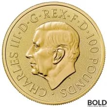 2024 1 oz British Tudor Beasts: Seymour Unicorn Gold Coin (BU)