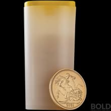 2021 Gold World English Sovereign Queen Elizabeth II