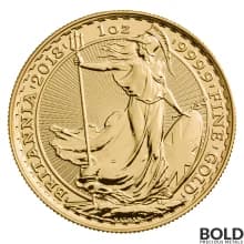 2018 Gold Great Britain Britannia - 1 oz
