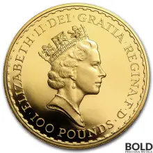 Gold Great Britain Britannia *Random Date* - 1 oz