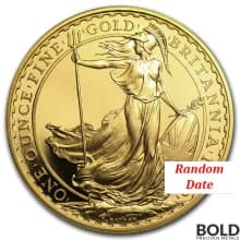 Gold Great Britain Britannia *Random Date* - 1 oz