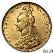 Gold Great Britain Victoria Sovereign - Jubilee