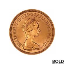 Gold Great Britain Elizabeth II - Decimal (1974, 1976, 1978-84)