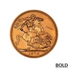 Gold Great Britain Elizabeth II - Decimal (1974, 1976, 1978-84)