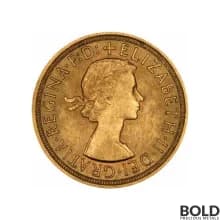Gold Great Britain Elizabeth II - Young (1957-59, 1962-68)