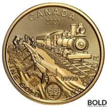 2023 Gold 1 oz Canada Klondike Coin