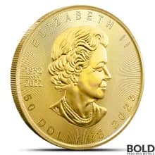 2023 1 oz Canadian Maple Leaf Gold Coin