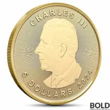 2024 1/10 oz Canadian Maple Leaf Gold Coin (BU)