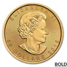 2015 Gold Canada Maple Leaf - 1 oz