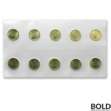 2016 Gold Canada Maple Leaf - 1/2 oz