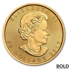 2017 Gold Canada Maple Leaf - 1 oz