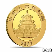 2022 8 Gram China Panda Gold Coin (BU)