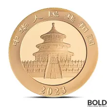 2023 30 Gram China Panda Gold Coin (BU)