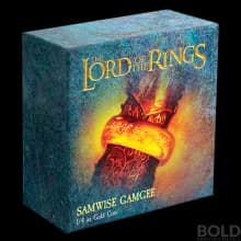 2021 Niue Lord Of The Rings Samwise Gamgee 1/4 oz Gold Proof